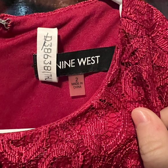 Red Nine West dress - Picture 2 of 3